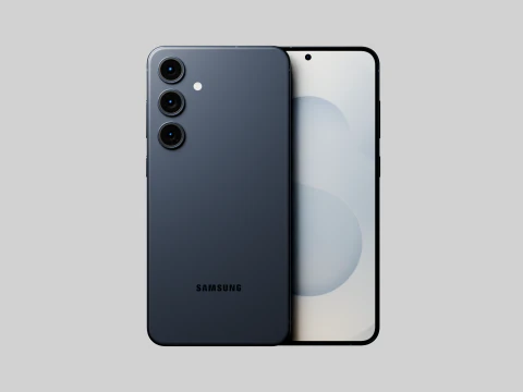 Samsung Galaxy S25 Plus in Official Colors 3D Model