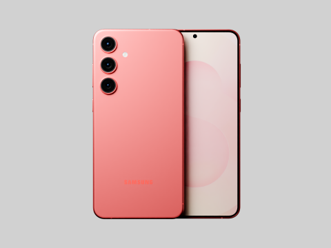 Samsung Galaxy S25 Plus in Official Colors 3D Model