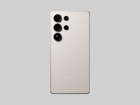 Samsung Galaxy S25 Ultra in Official Colors 3D Model