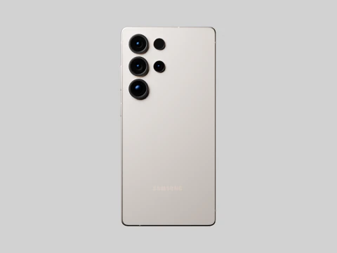Samsung Galaxy S25 Ultra in Official Colors 3D Model