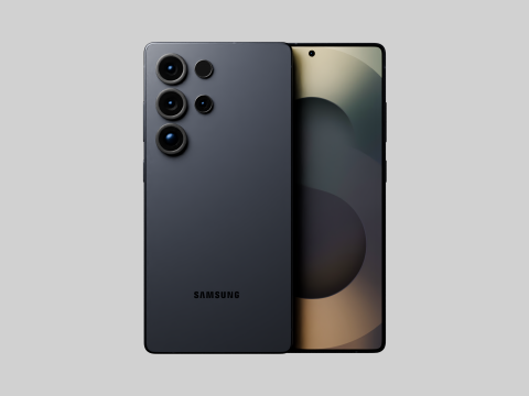 Samsung Galaxy S25 Ultra in Official Colors 3D Model