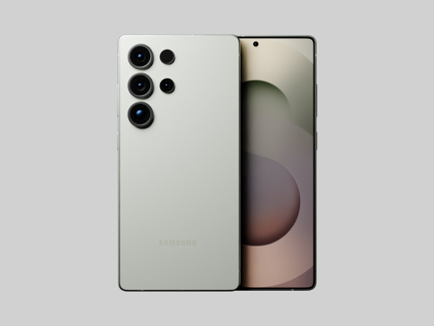 Samsung Galaxy S25 Ultra in Official Colors 3D Model
