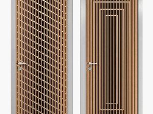 3d modern door Model 3D