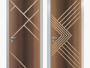 3d modern door Model 3D
