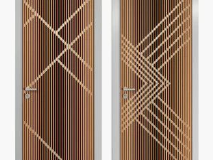 3d modern door 3D Model