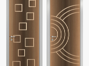 3d modern door Model 3D