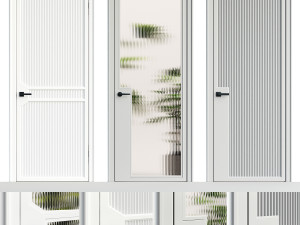 Interior door 001 3D Model