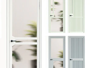 Interior door 001 3D Model