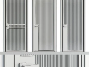 Interior door 001 3D Model