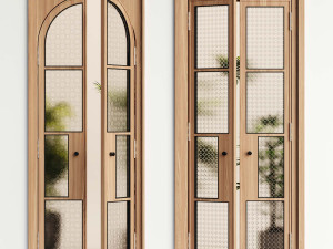 Interior door 002 Modelo 3D