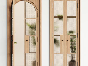 Porta interna 002 Modelo 3D