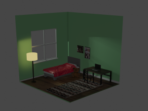 3D Room 3D Model