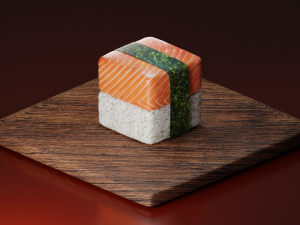 Sushi 3Dモデル