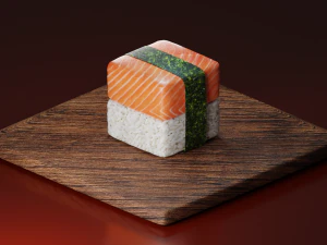Sushi 3D Model