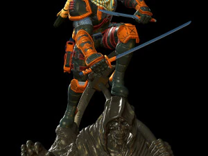 Deathstroke pronto para impressão 3D Modelo de Impressão 3D