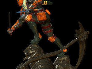 Deathstroke ready to 3d printing 3D Принт Модель