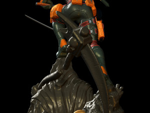 Deathstroke ready to 3d printing 3D Принт Модель