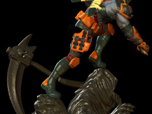 Deathstroke ready to 3d printing 3D Принт Модель