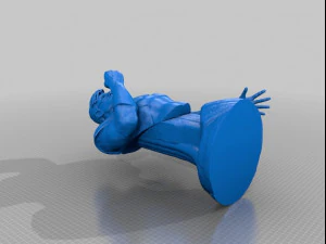 Green Lantern Bust for 3d printing 3D Print Model