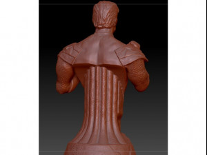Green Lantern Bust for 3d printing 3D प्रिंट मॉडल
