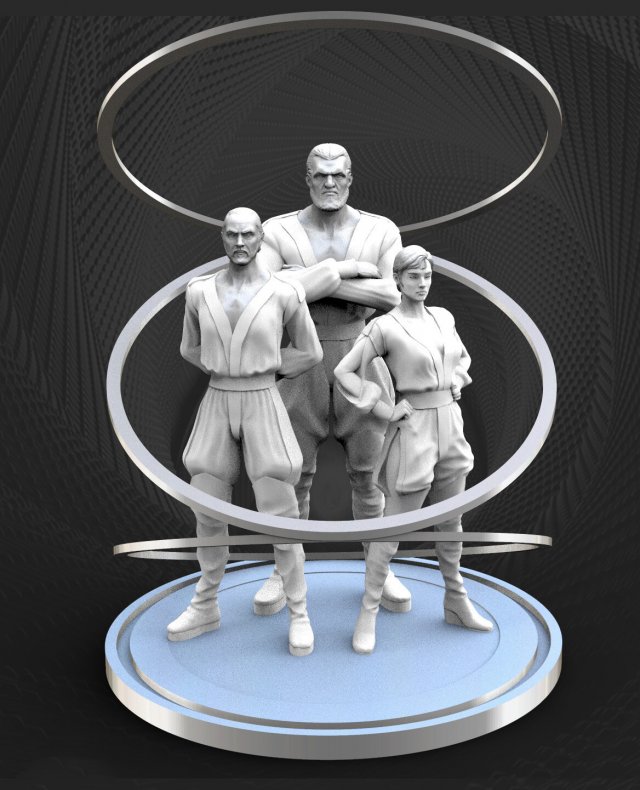 Kriptonians 1978 ready to 3d print 3D Print Model .c4d .max .obj .3ds .fbx .stl .blend 
