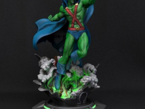 Martian manhunter 3D Print Model