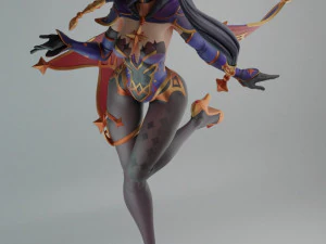 Genshin Impact Mona 3D Print Model