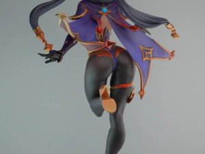 Genshin Impact Mona 3D Print Model