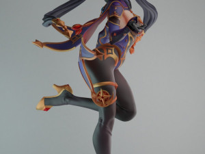 Genshin Impact Mona Modelo de Impressão 3D