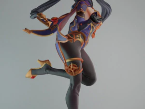 Genshin Impact Mona 3D Print Model