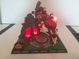 Genshin Impact - Amber 3D Print Model