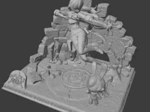 Genshin Impact - Amber Modello di stampa 3D