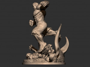 Angry Hulk ready to 3d print 3D-printmodel