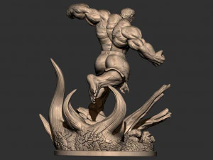 Angry Hulk ready to 3d print 3D Print Model