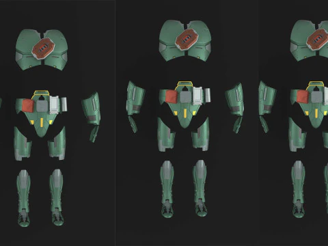 JEDI ARMOR FOR 3D PRINTING 3D Print Model