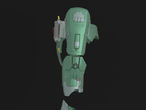 JEDI ARMOR FOR 3D PRINTING Model Cetak 3D