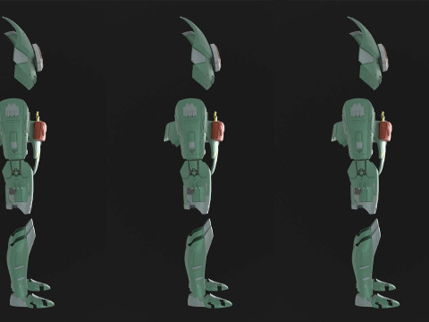 JEDI ARMOR FOR 3D PRINTING Model Cetak 3D