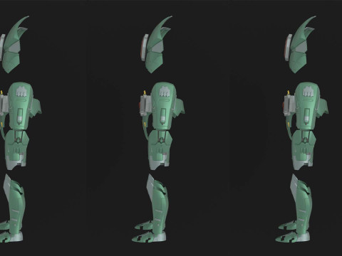 JEDI ARMOR FOR 3D PRINTING Model Cetak 3D