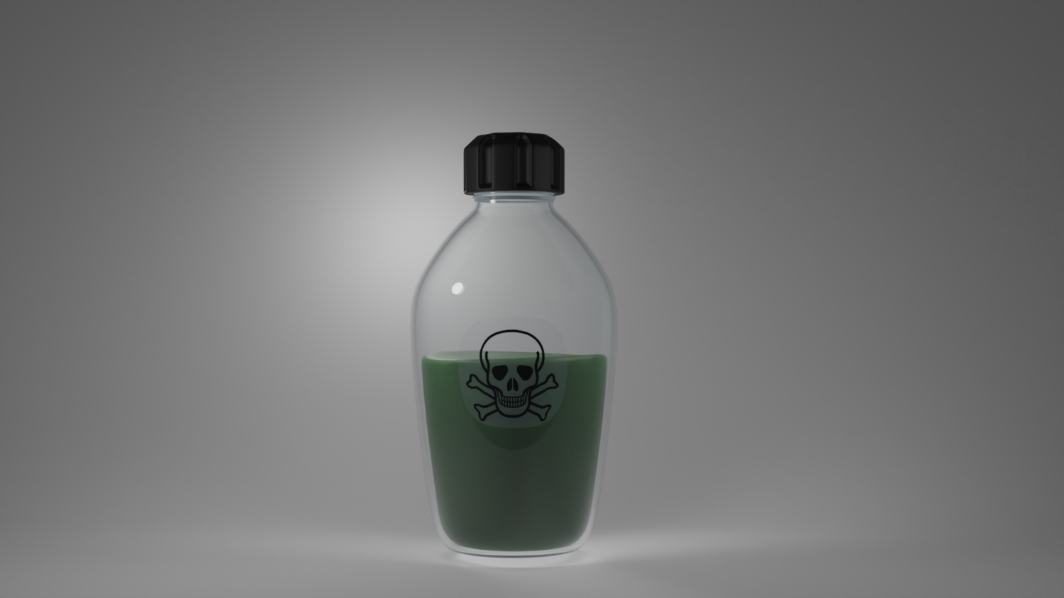 Bottle Free 3D Model in Miscellaneous 3DExport