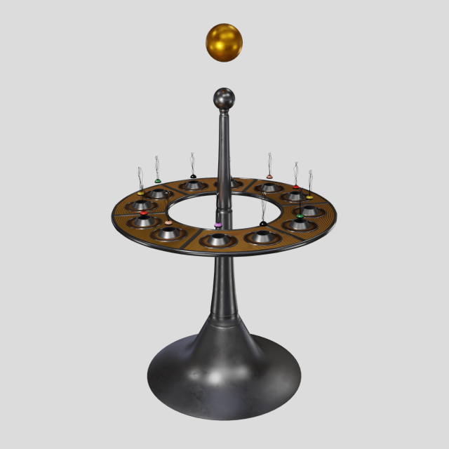Stand with Thought device from Atomic Heart Model 3D .c4d .max .obj .3ds .fbx .stl .blend