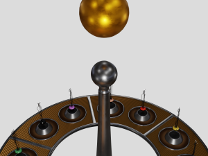 Stand with Thought device from Atomic Heart Model 3D