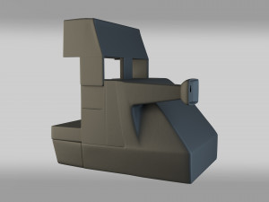 Polaroid 3D मॉडल