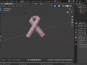 Breast Cancer Tape 3D 모델