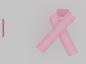 Breast Cancer Tape 3D 모델