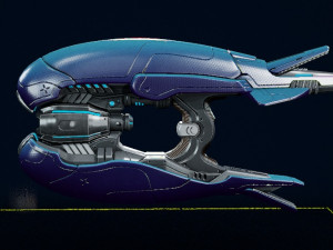 3D Halo Plasma Rifle 3D मॉडल