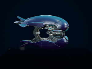 3D Halo Plasma Rifle 3D मॉडल