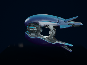 3D Halo Plasma Rifle 3D मॉडल