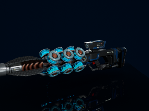 Sniper Blaster 3D Model