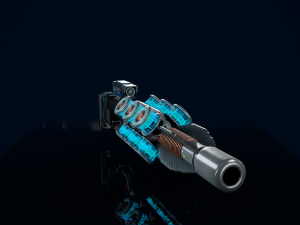 Sniper Blaster 3D Model