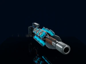 Sniper Blaster 3D Model